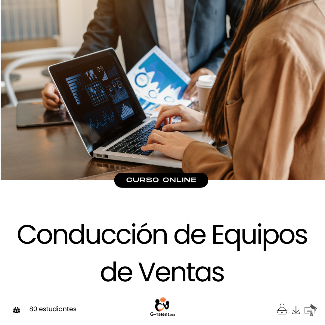 Curso conducción de equipos de ventas - Liderazgo y motivación para equipos comerciales