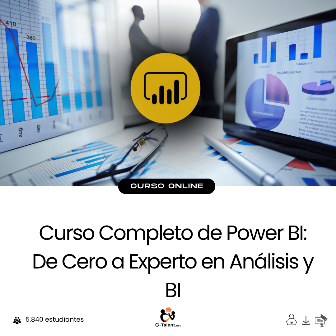 Curso Completo de Power BI: De Cero a Experto en Análisis y BI