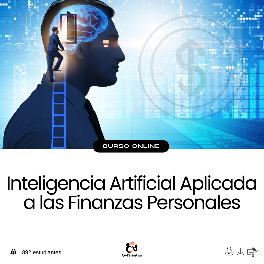 Curso inteligencia artificial aplicada a las finanzas personales - Optimiza tu dinero con IA