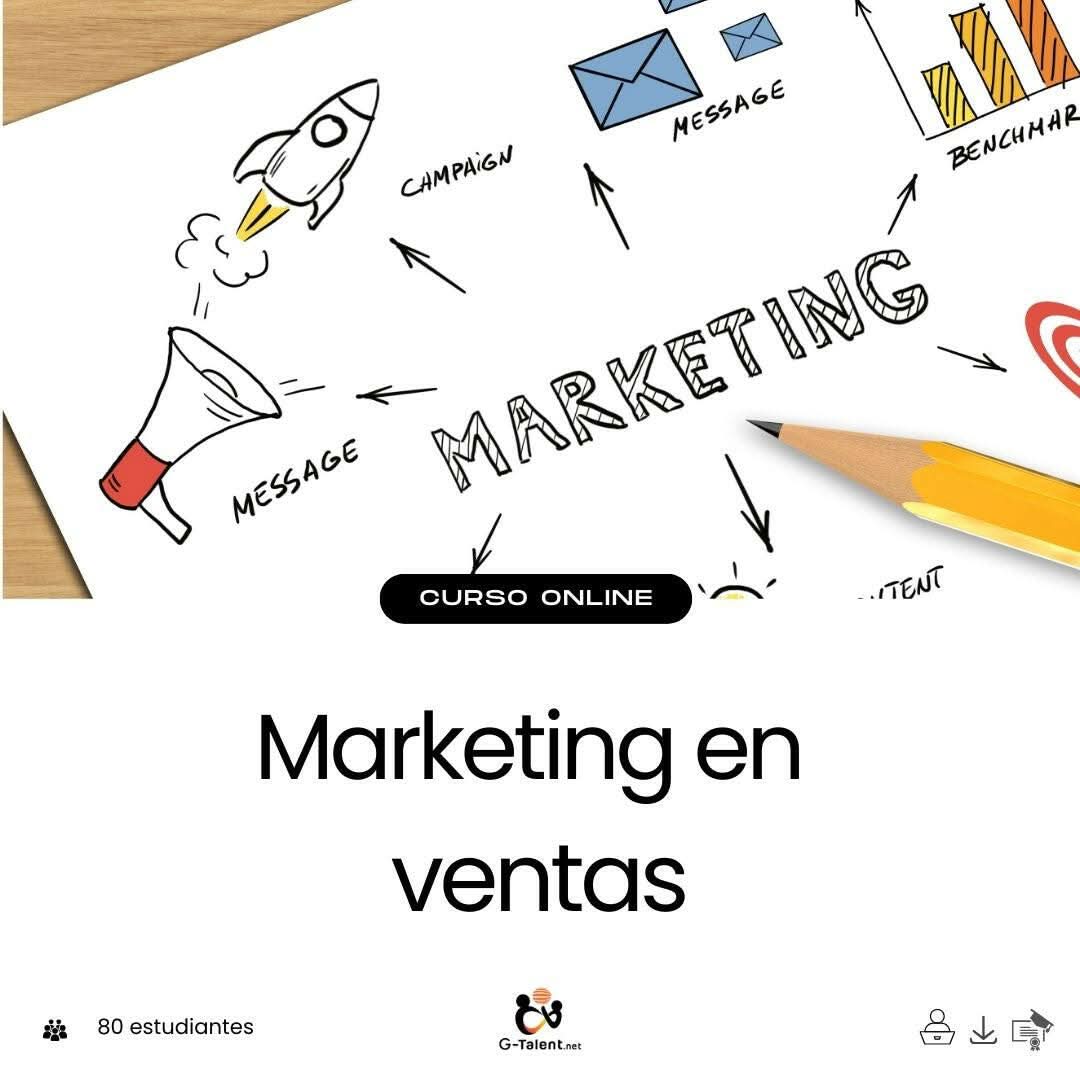 Curso marketing en ventas - Estrategias y técnicas para vender más