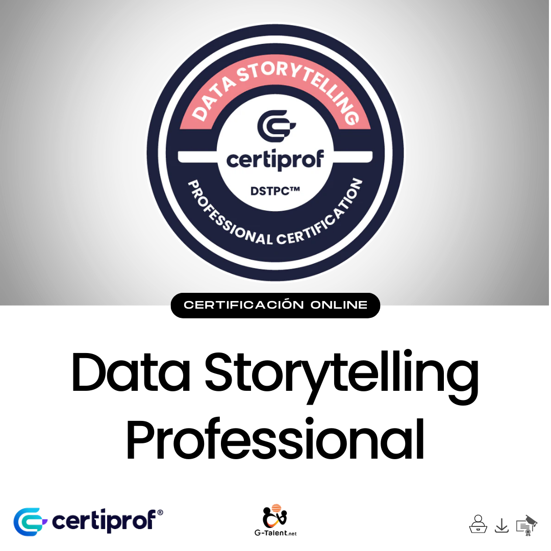Certificación Data Storytelling Professional - DSTPC™
