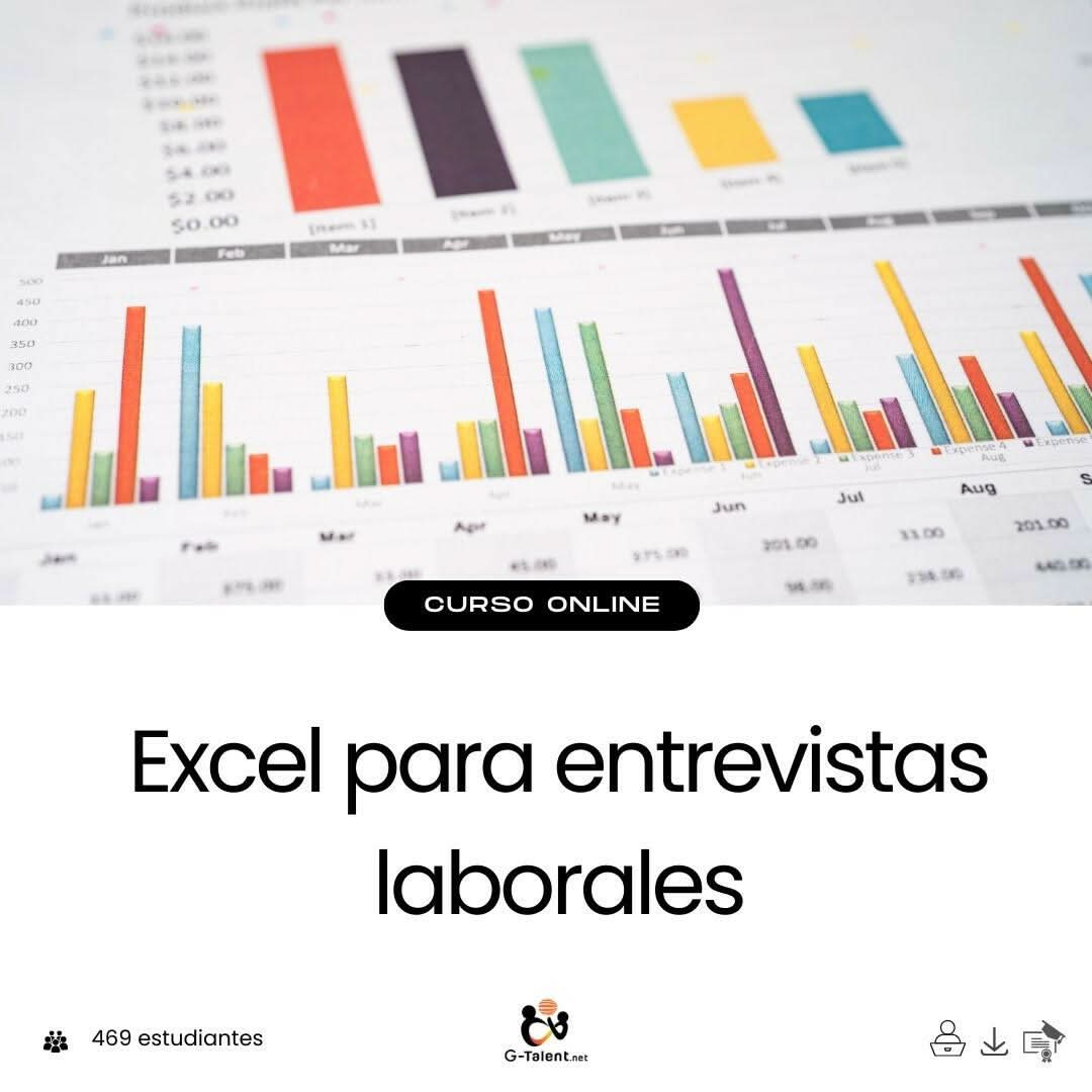 Curso Excel para entrevistas laborales - Estrategias y ejercicios prácticos para exámenes.
