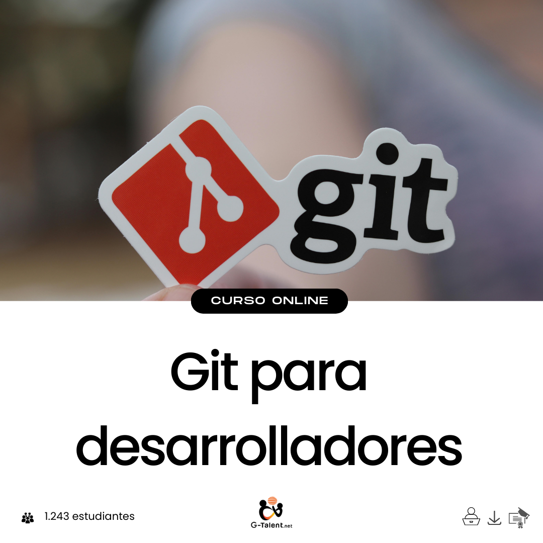 Curso Git para desarrolladores - Control de versiones para proyectos de software
