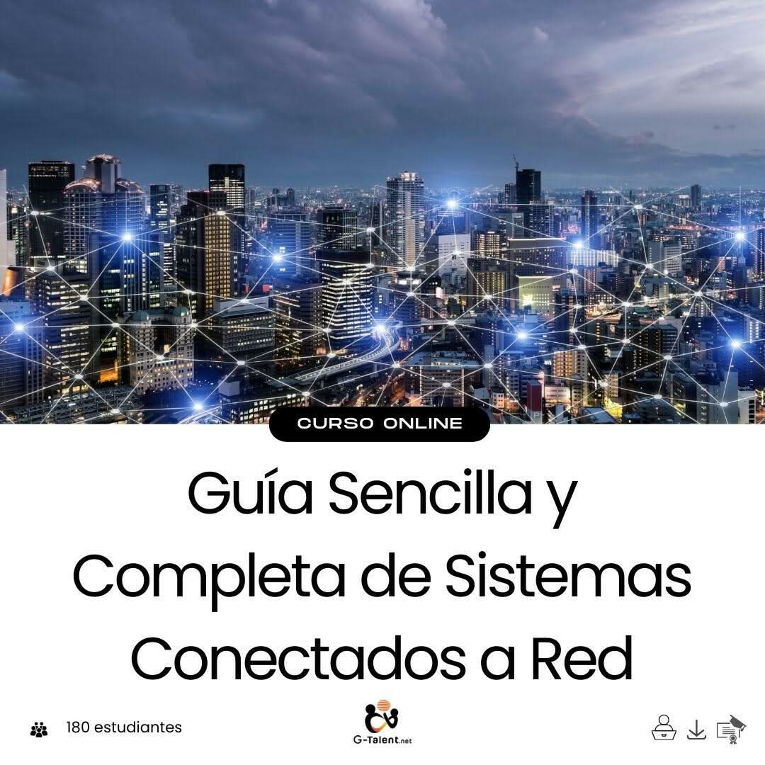 Esquema de red con computadoras, routers, switches y servidores conectados, representando una topología básica de red LAN/WAN