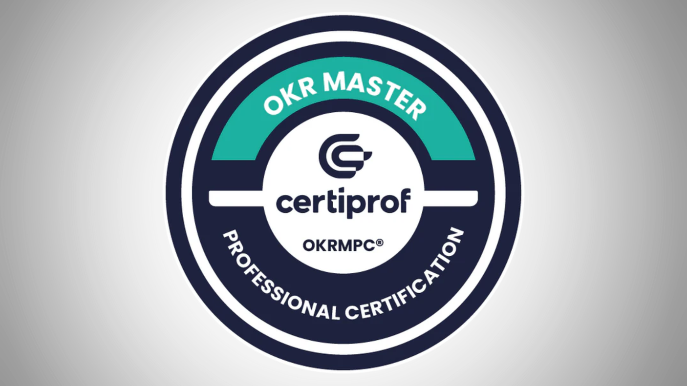 Certificación OKR Master Professional - Curso online y preparación para el examen