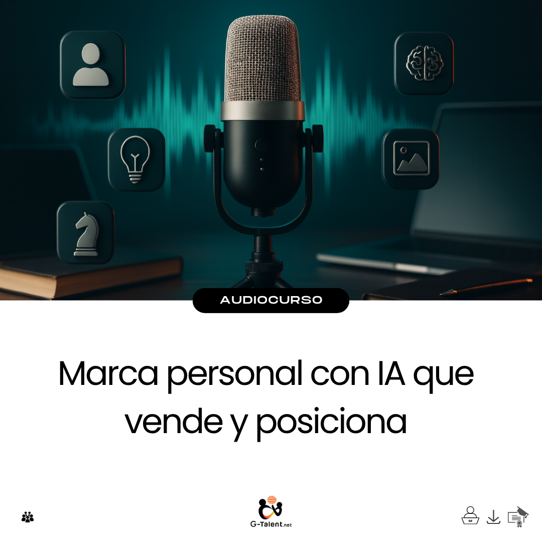 Audiocurso: Marca personal con IA que vende y posiciona