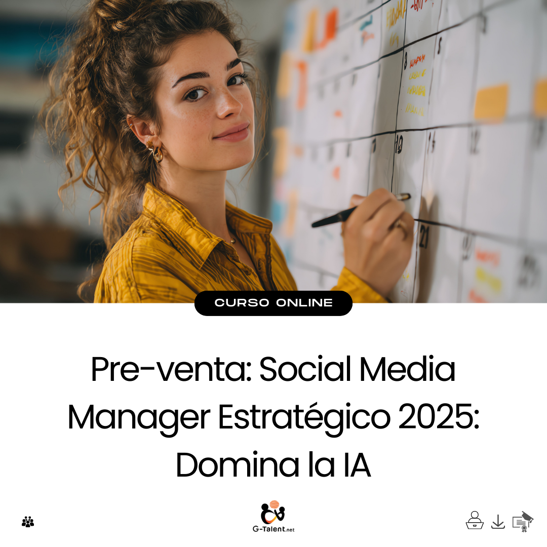 Social Media Manager Estratégico 2025: Domina la IA
