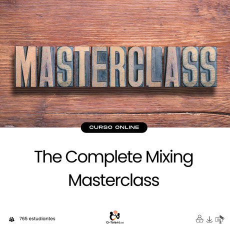 Mesa de mezcla digital con ecualizadores activos y productor ajustando niveles en un DAW