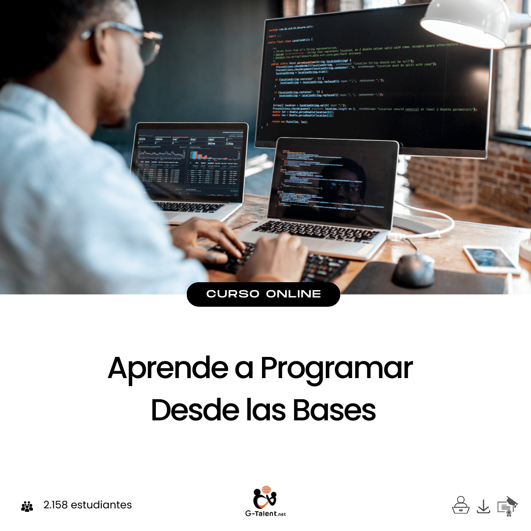 Aprende a programar desde las bases - G - Talent.Net