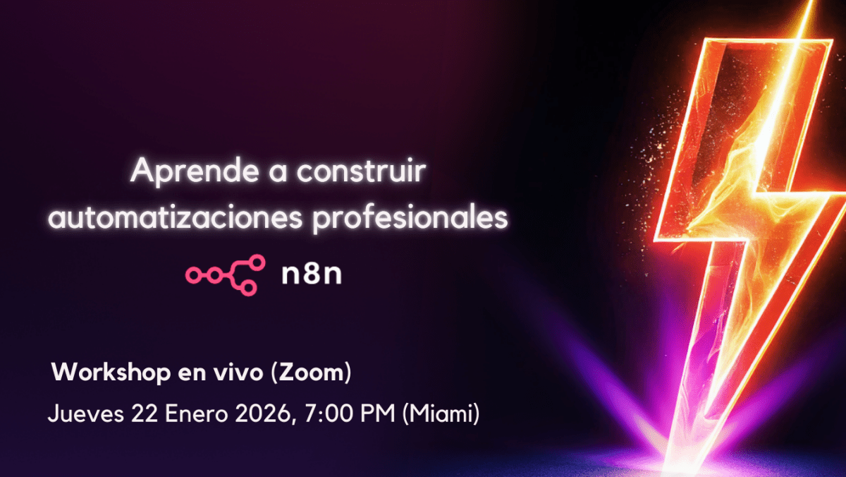 Automatizaciones profesionales en n8n: Workshop en vivo para diseñar flujos robustos y escalables - G - Talent.Net