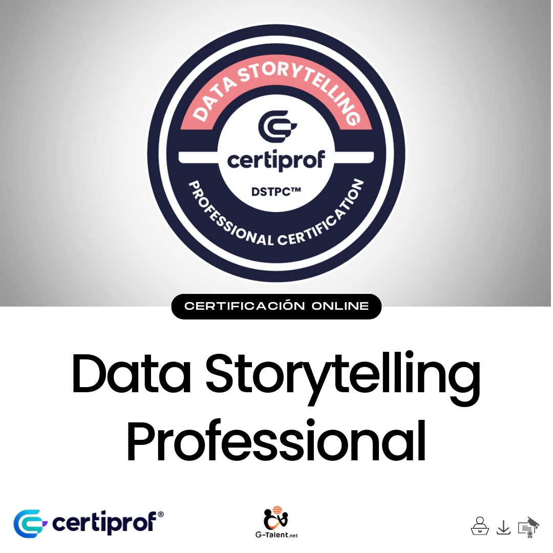 Certificación Data Storytelling Professional - DSTPC™ - G - Talent.Net