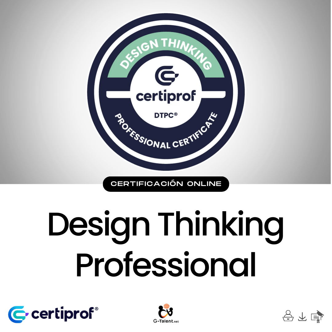 Certificacion Design Thinking Professional - DTPC - G - Talent.Net