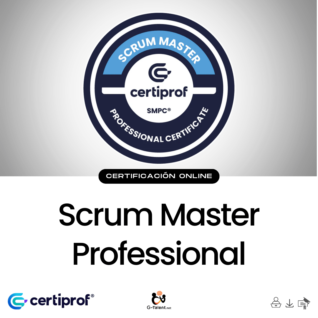 Certificación Scrum Master Professional - G - Talent.Net