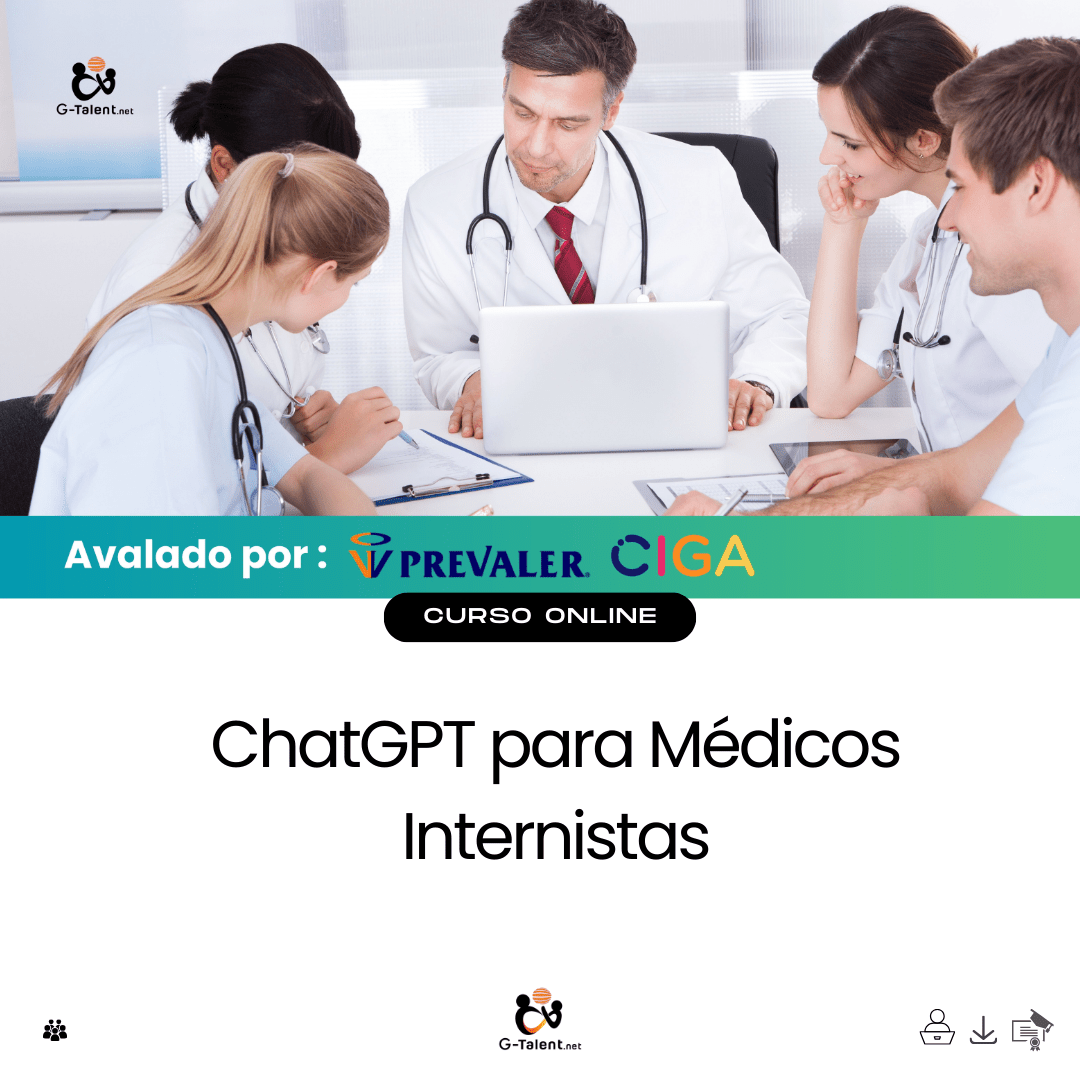 ChatGPT para Médicos Internistas - G - Talent.Net