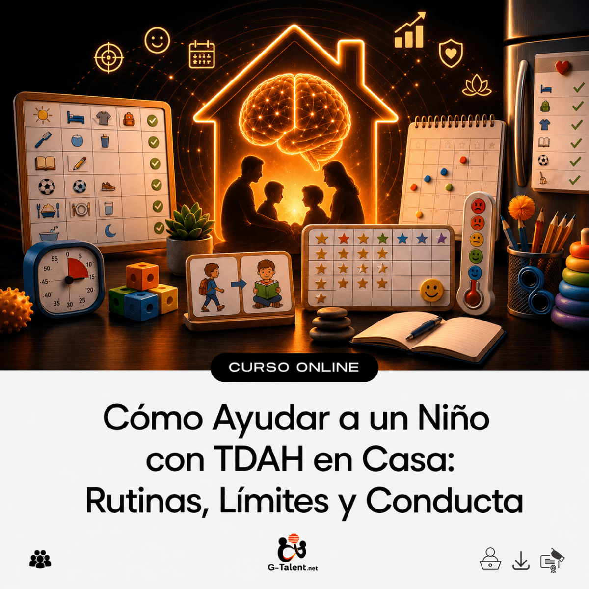 Cómo Ayudar a un Niño con TDAH en Casa: Rutinas, Límites y Conducta - G-Talent.Net