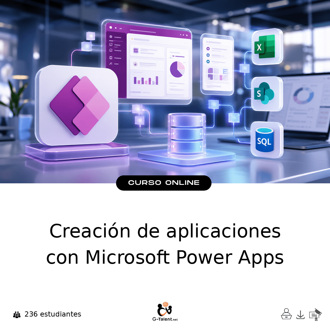 Creación de aplicaciones con Microsoft Power Apps - G-Talent.Net