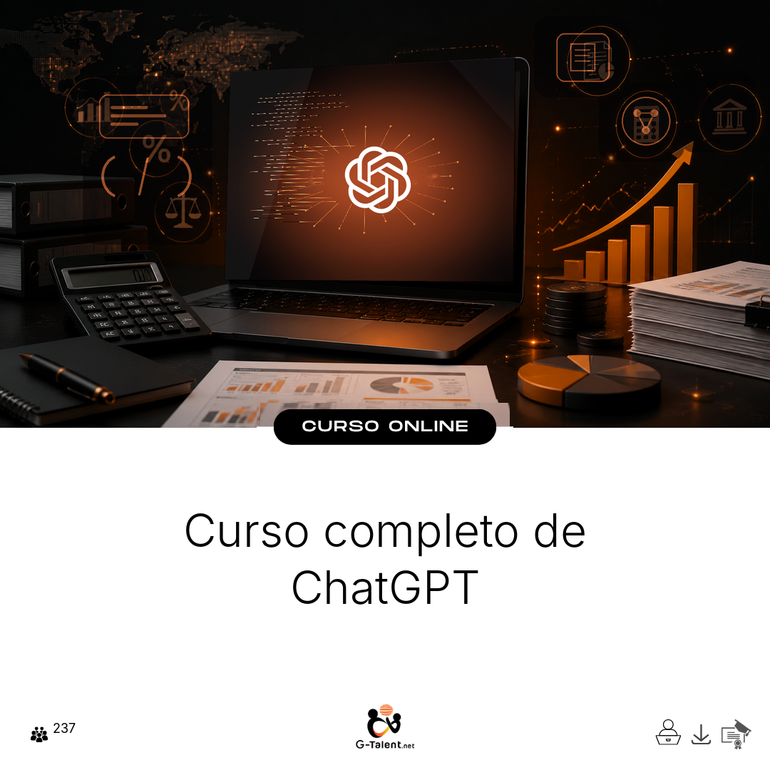 Curso Completo de ChatGPT - portada cuadrada
