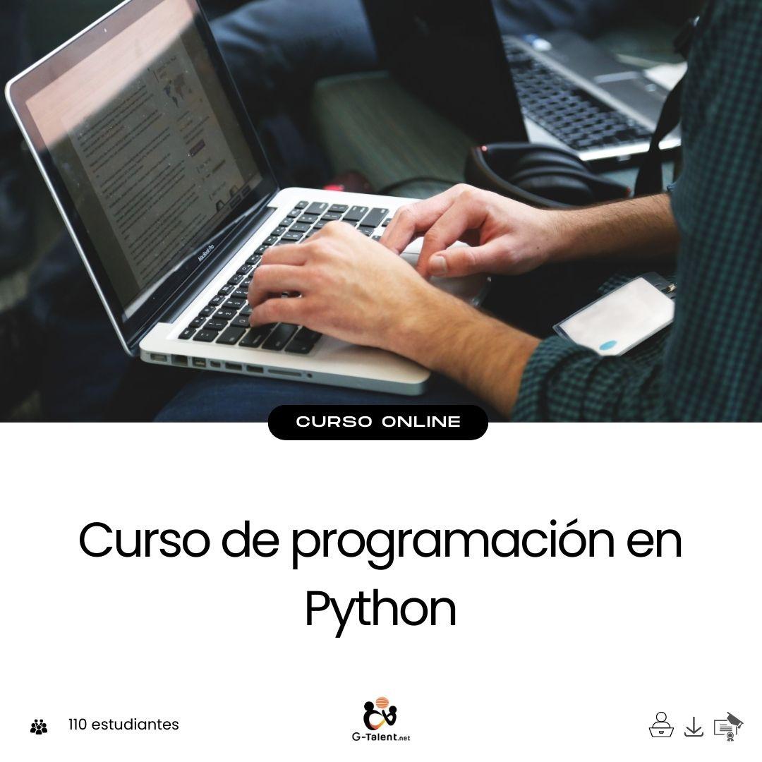 Curso de programación en Python - G - Talent.Net
