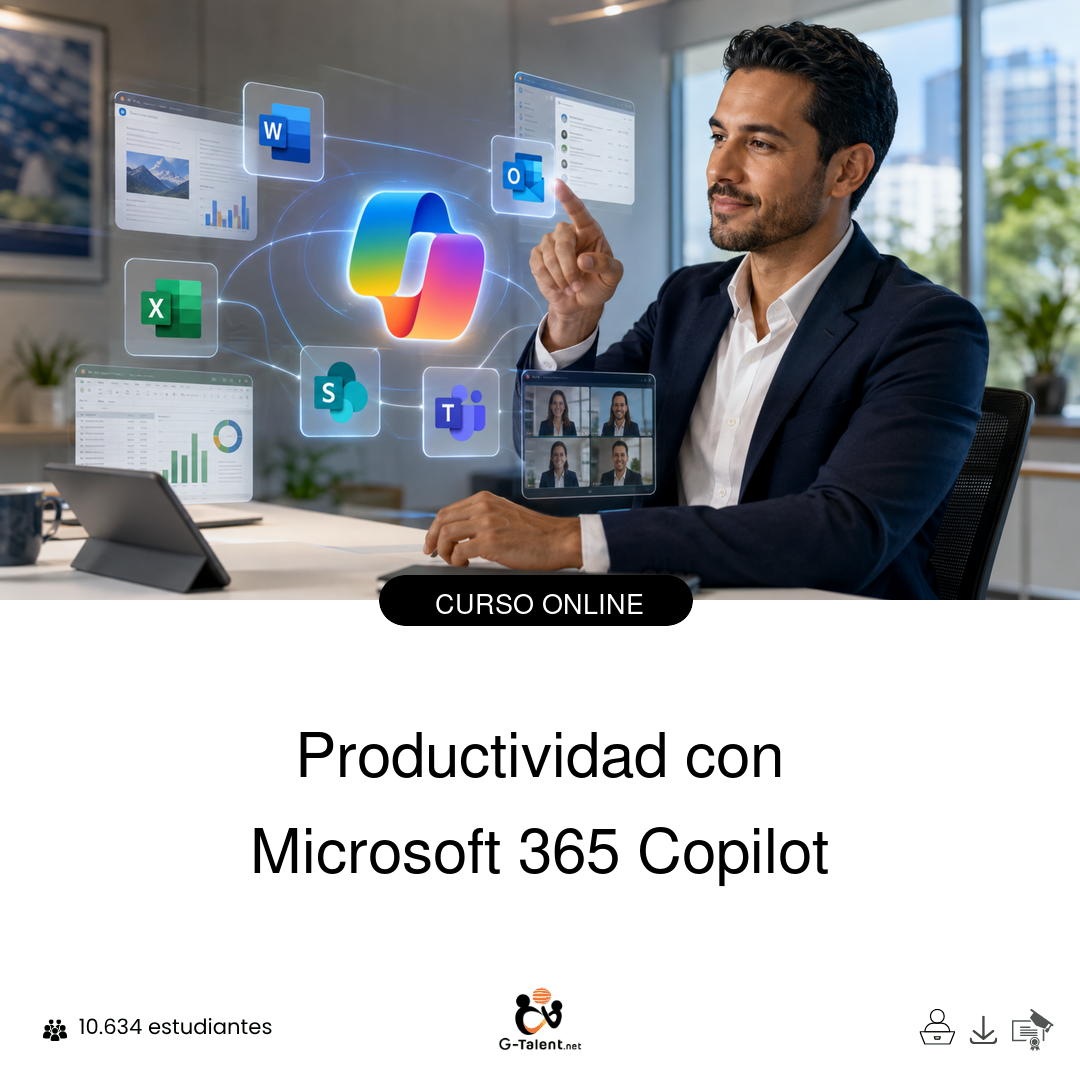 Productividad con Microsoft 365 Copilot