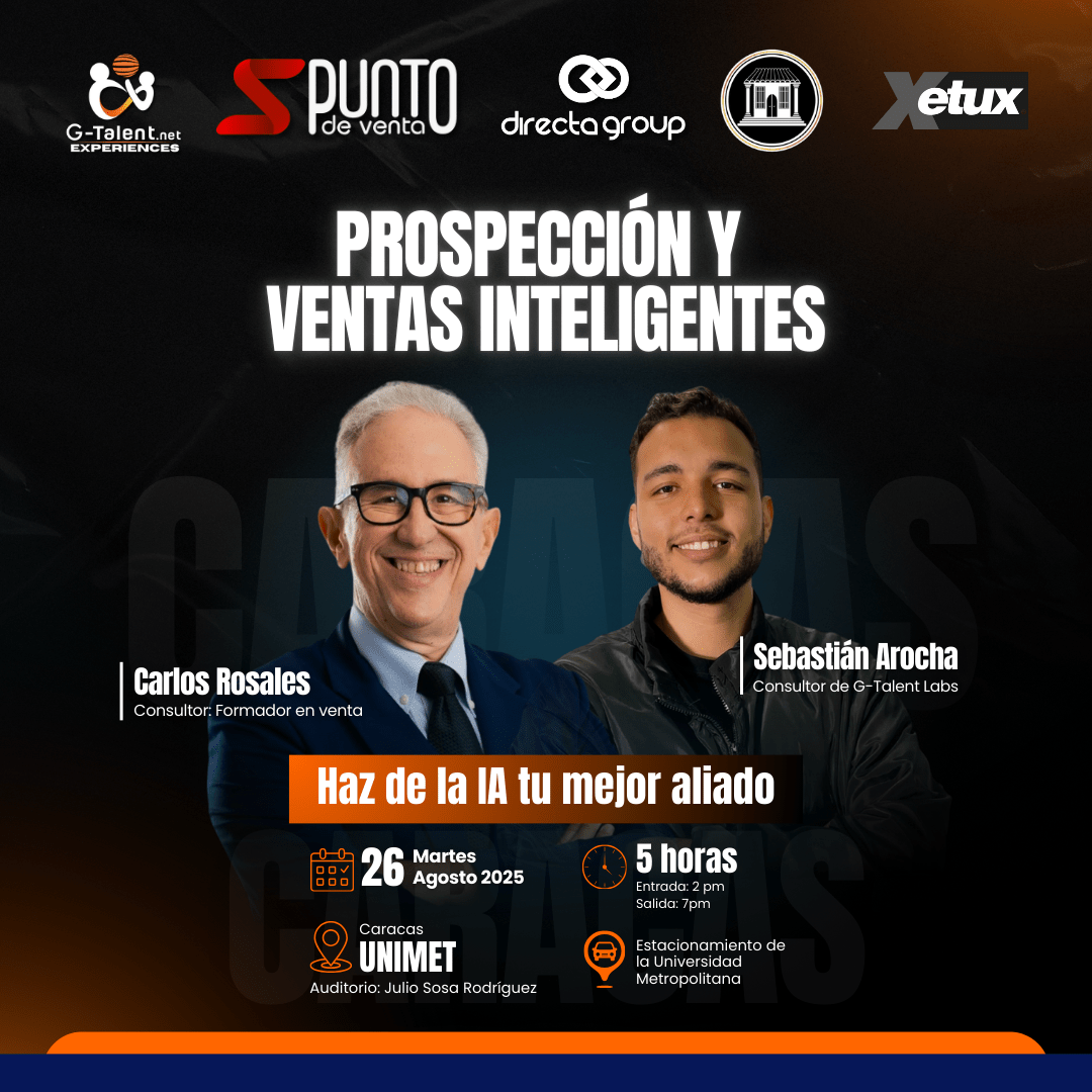 Prospección y Ventas Inteligentes: Haz de la IA Tu Mejor Aliado - G - Talent.Net