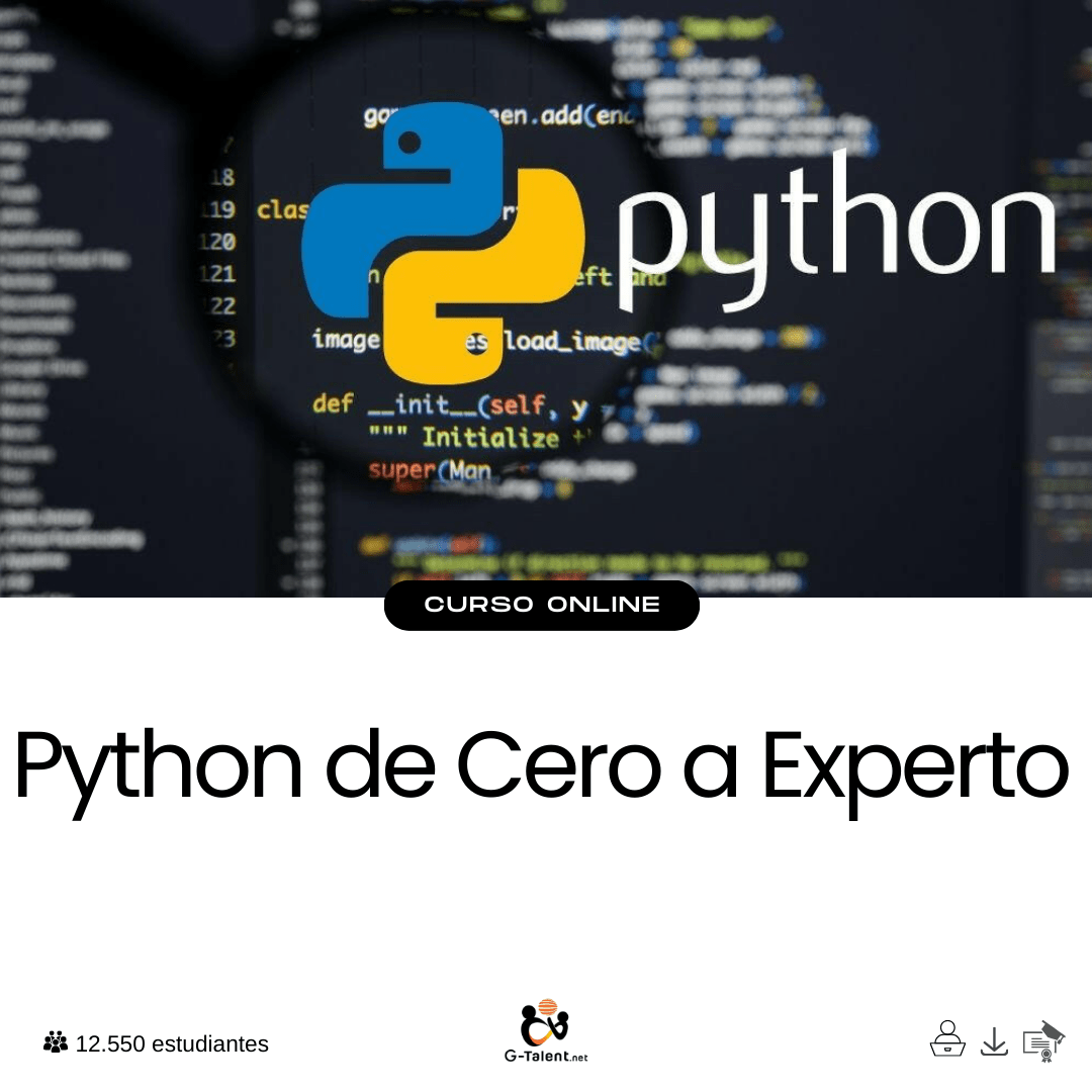 Python de Cero a Experto - G - Talent.Net