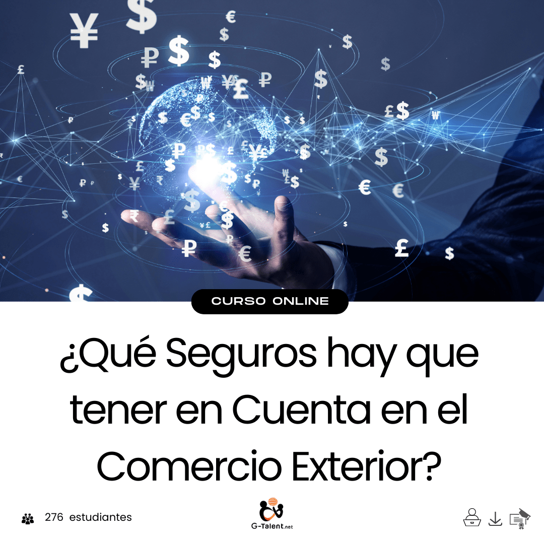 ¿Qué seguros hay que tener en cuenta en el comercio exterior? - G - Talent.Net