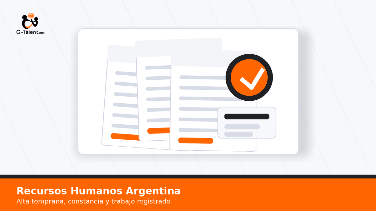 Alta temprana AFIP/ARCA 2026: constancia y trabajo registrado – G ...