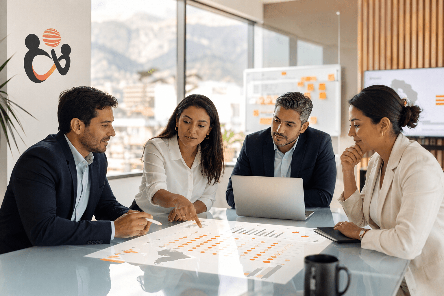 Brecha de habilidades en empresas: equipo de Recursos Humanos revisando matriz de brechas, rutas de aprendizaje e indicadores de talento en 2026