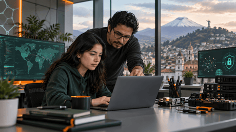 Ciberseguridad en Ecuador 2026: qué estudiar, roles y proyectos para empezar - G-Talent.Net