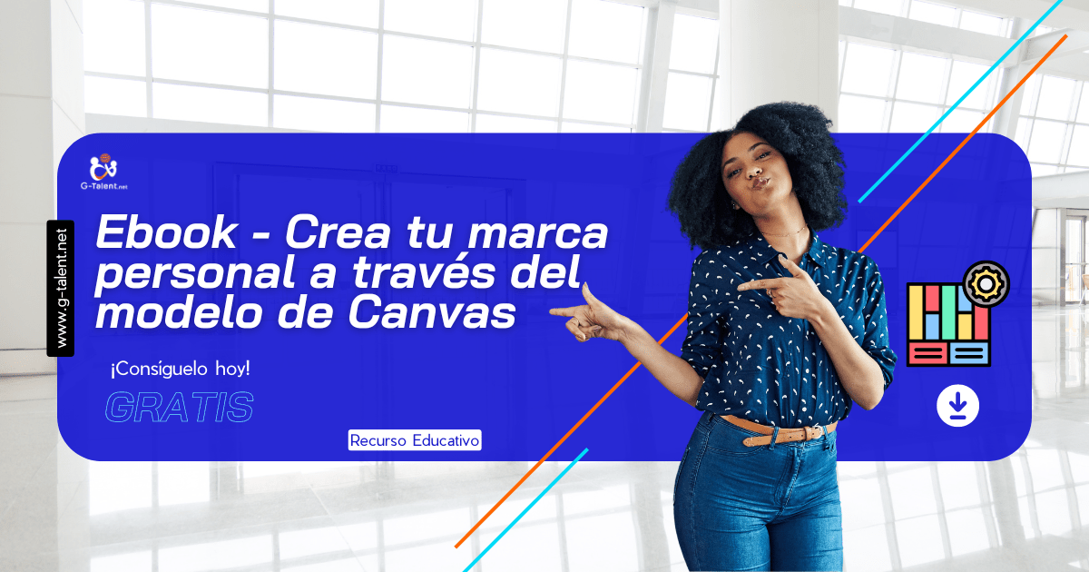 Ebook - Crea tu marca personal a través del modelo de Canvas - G-Talent.Net