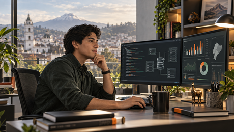 Analista en Ecuador practica consultas SQL y crea un proyecto de análisis de datos