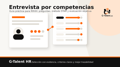 Entrevista por competencias: guía 2026 para RRHH con método STAR, preguntas y formato - G-Talent.Net