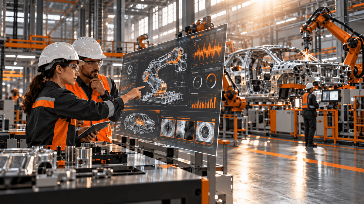 IA en la manufactura mexicana 2026: 7 casos de uso y plan de capacitación - G-Talent.Net