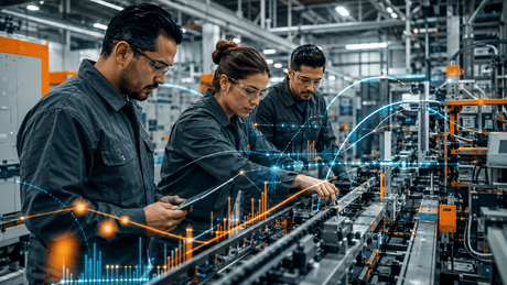IA en la manufactura mexicana 2026: 7 casos de uso y plan de capacitación - G-Talent.Net