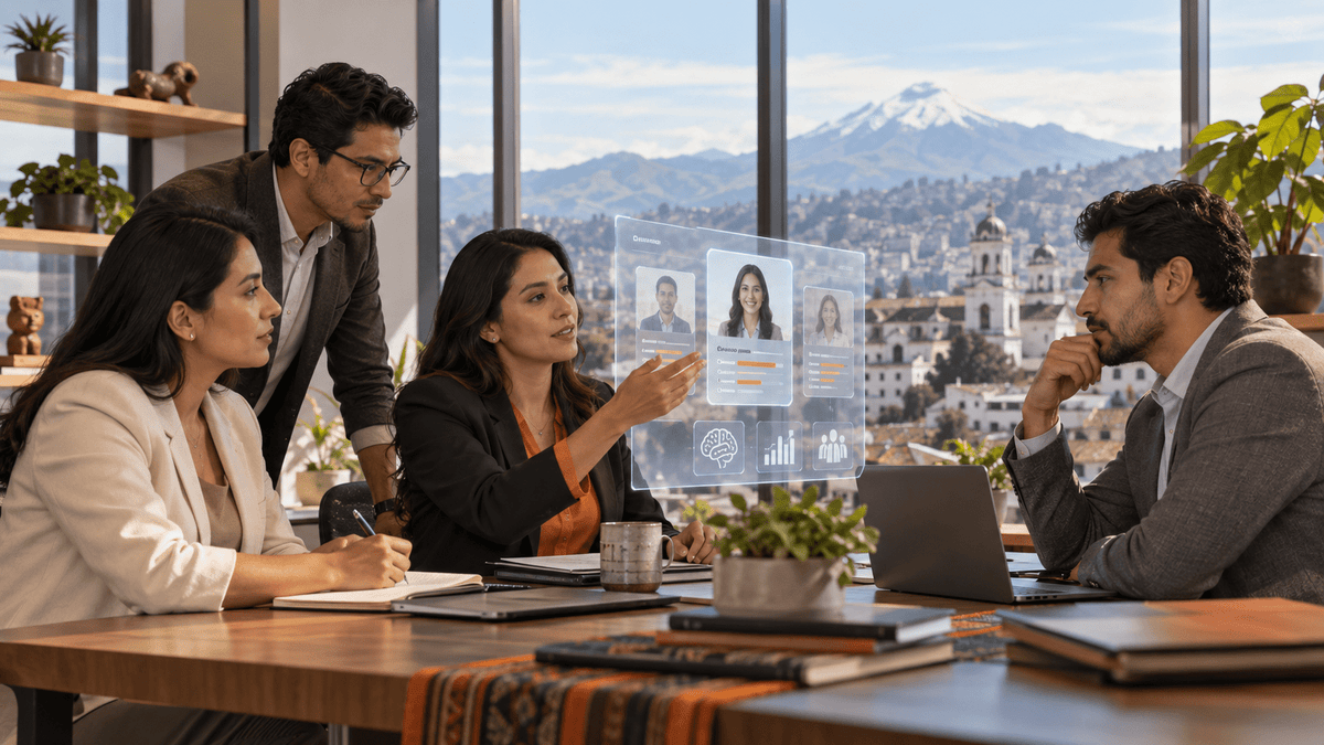 IA en reclutamiento en Ecuador 2026: datos, sesgos y supervisión humana - G-Talent.Net