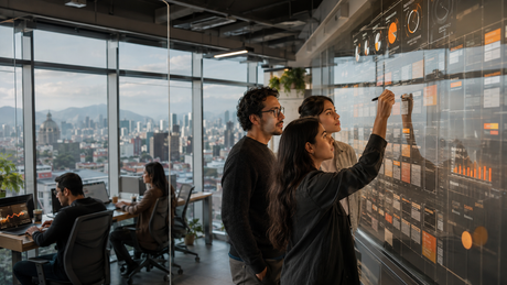 Equipo de Recursos Humanos evaluando cargas de trabajo y turnos en México