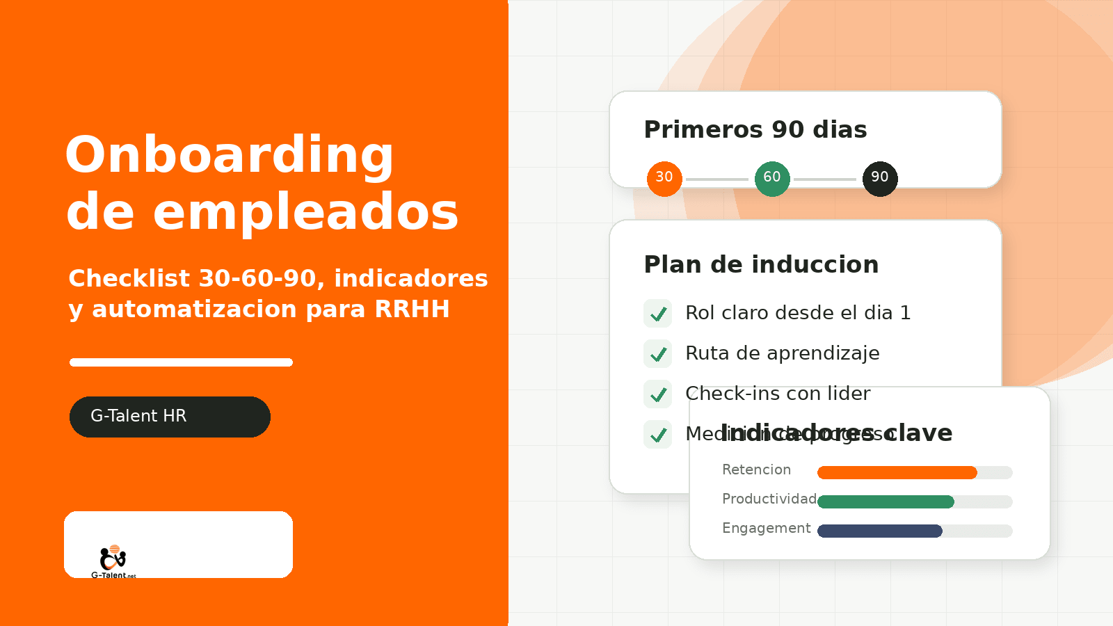 Onboarding de empleados en 2026: checklist, ejemplos e indicadores para RRHH - G-Talent.Net