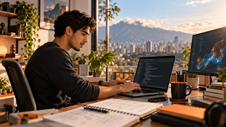 Python desde cero en Venezuela 2026: ruta y 3 proyectos para trabajar remoto - G-Talent.Net