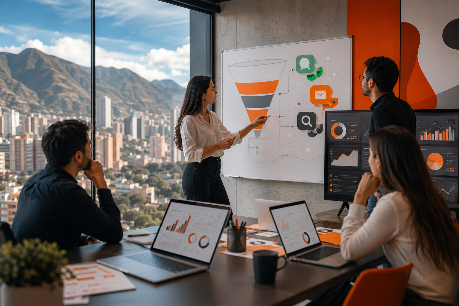 Marketing digital en Venezuela 2026 con estrategia multicanal, ventas y analítica para pymes