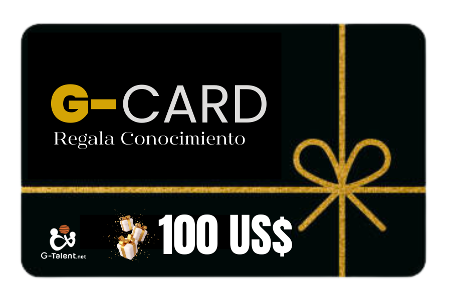 G-Card Tarjeta de Regalo 100 USD