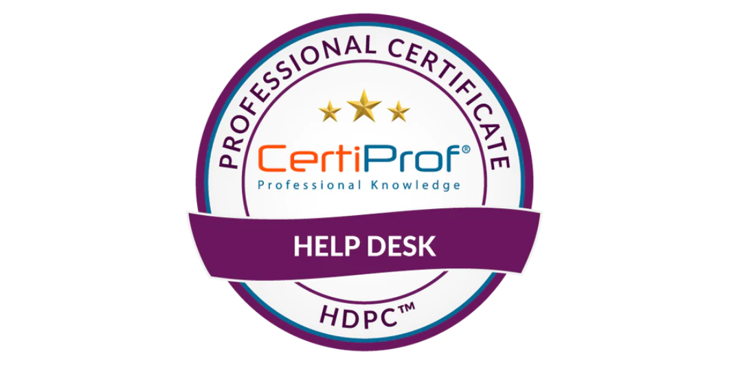 Help Desk Professional Certificate – HDPC