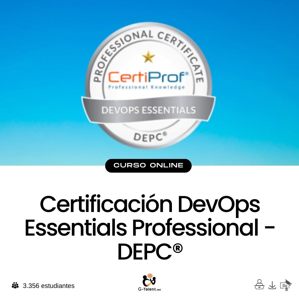 Certificación DevOps Essentials Professional -DEPC®