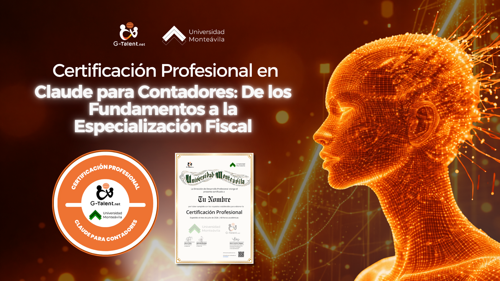 Certificación Profesional en Claude para Contadores: De los Fundamentos a la Especialización Fiscal