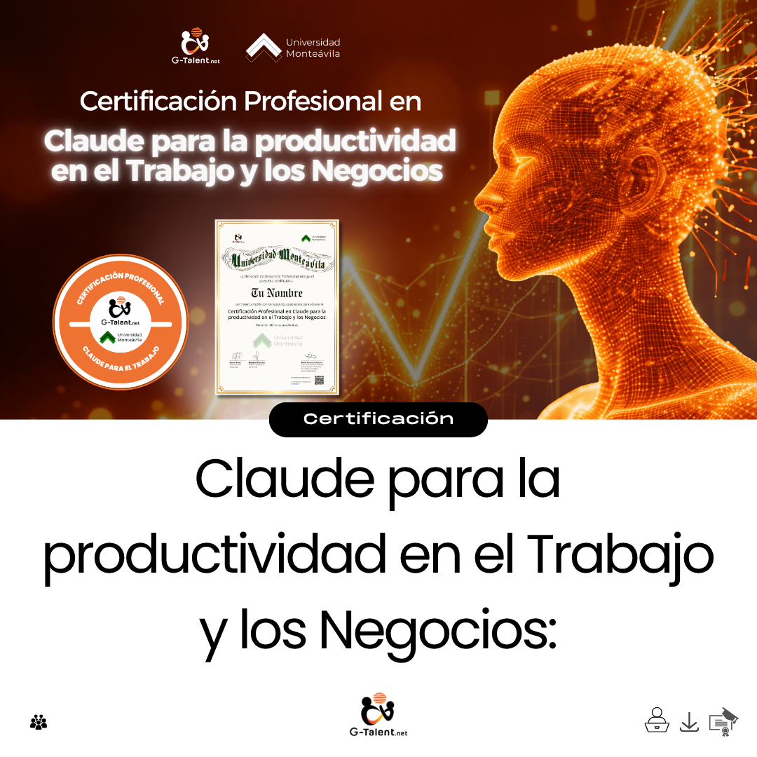 Certificación Profesional en Agentes de IA y Automatización con Gemini.