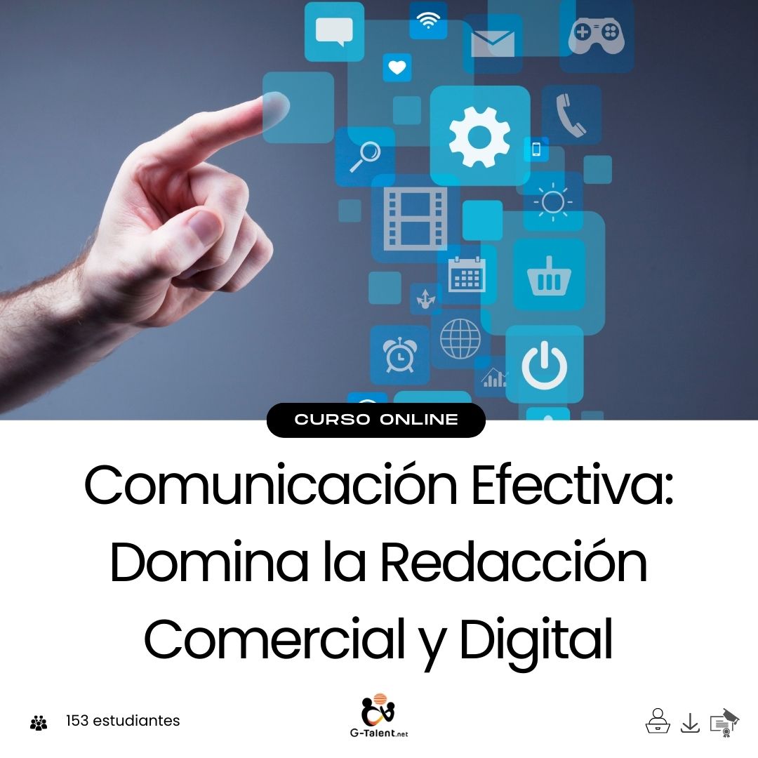 Curso comunicación efectiva - Redacción comercial y digital para empresas y profesionales