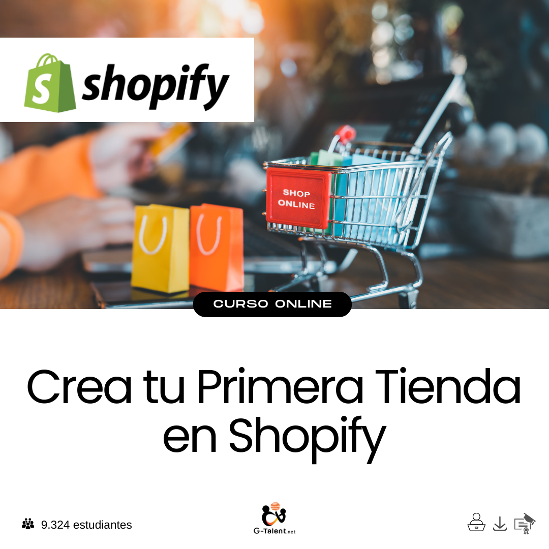 Crea tu Primera Tienda en Shopify