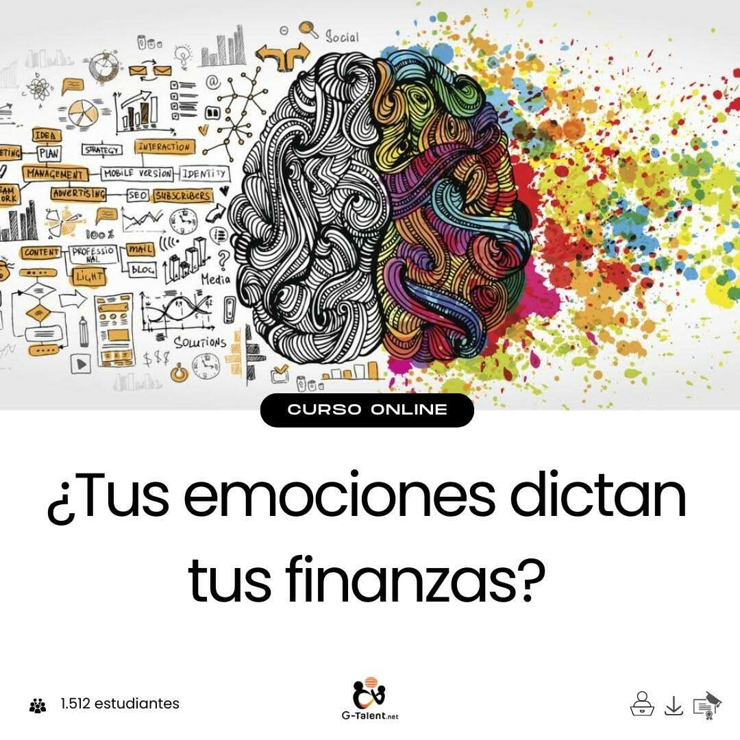 Curso Finanzas y Emociones - Aprende a gestionar tus emociones para tomar mejores decisiones financieras