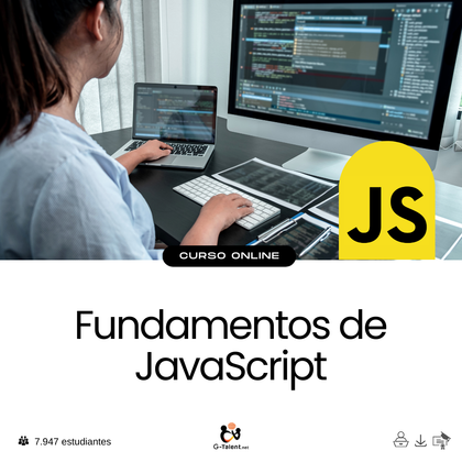 Curso fundamentos de JavaScript - Aprende a programar páginas web dinámicas