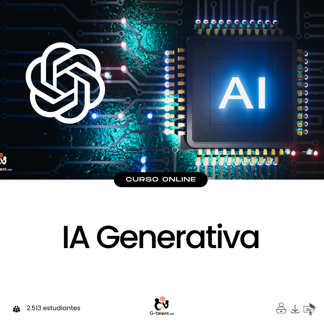 Curso IA generativa - Fundamentos y creación de contenido con inteligencia artificial