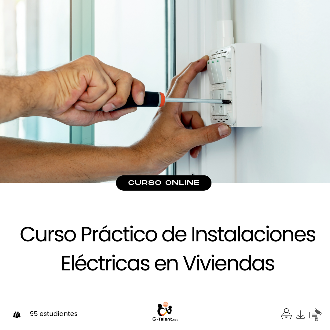 Curso instalaciones eléctricas en viviendas - Aprende a realizar instalaciones seguras y profesionales